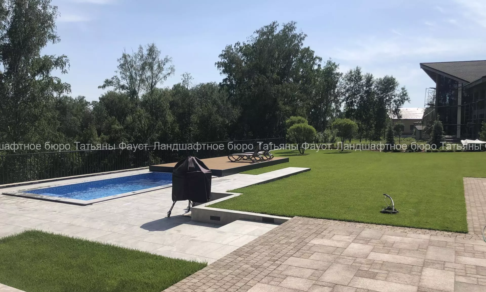 Сад с панорамным видом